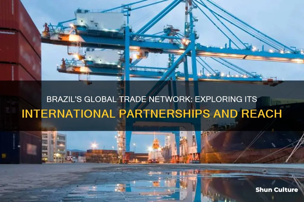 how many countries does brazil trade with