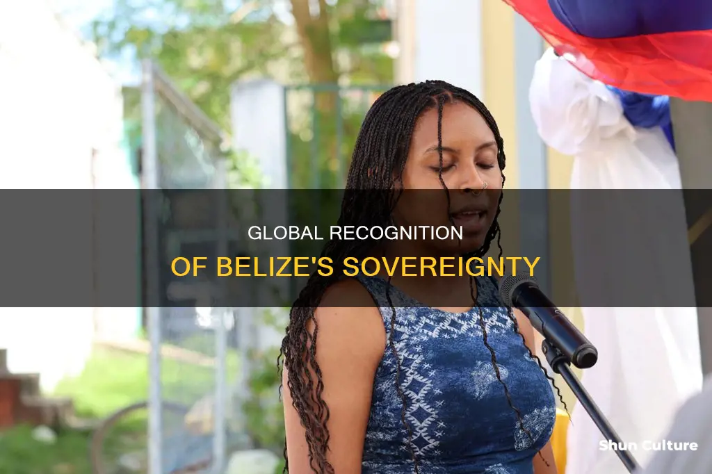 how many countries recognise belize