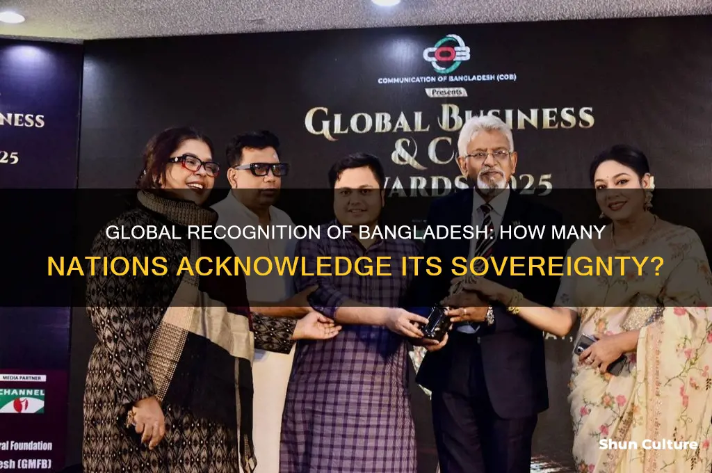 how many countries recognize bangladesh