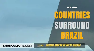 Exploring Brazil's Borders: How Many Countries Surround This South American Giant?