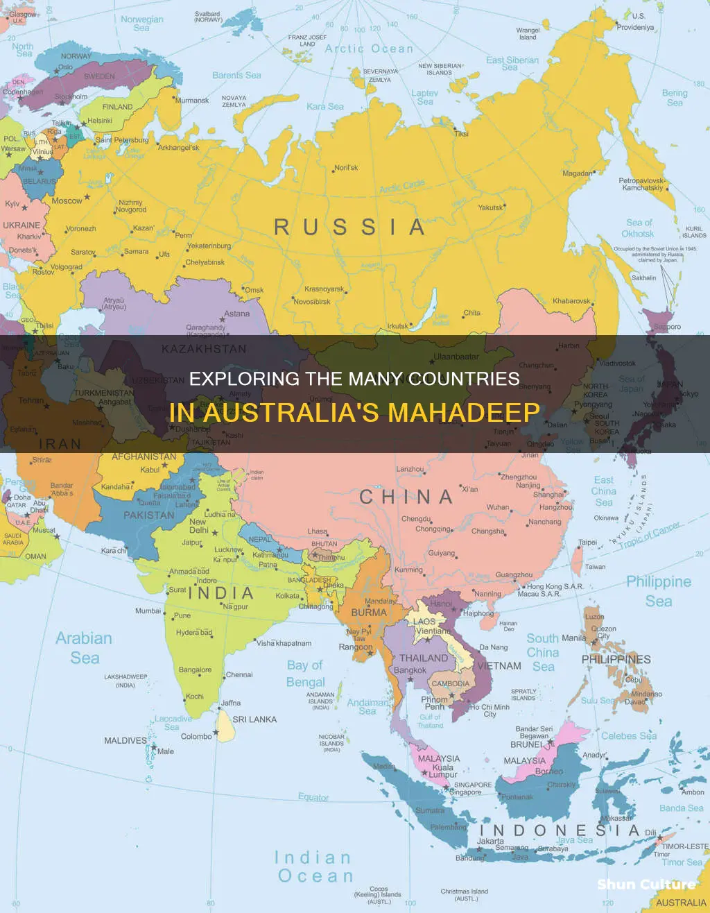 how many country in australia mahadeep