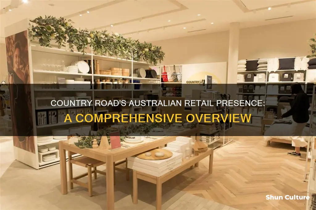 how many country road stores in australia
