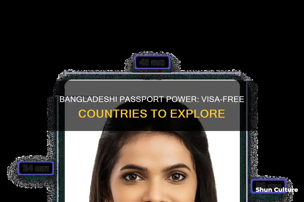how many country visit without visa from bangladesh