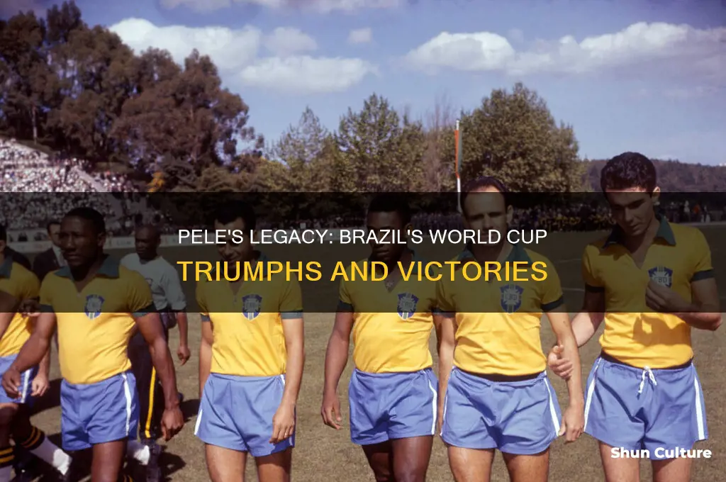 how many cups did pele win with the brazil