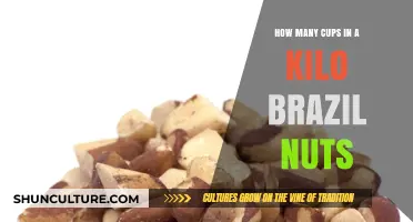 Converting Brazil Nuts: How Many Cups in a Kilo?