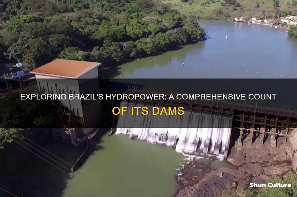 how many dams are in brazil
