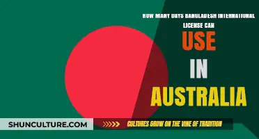 Using Bangladesh International Driving License in Australia: Validity Period Explained