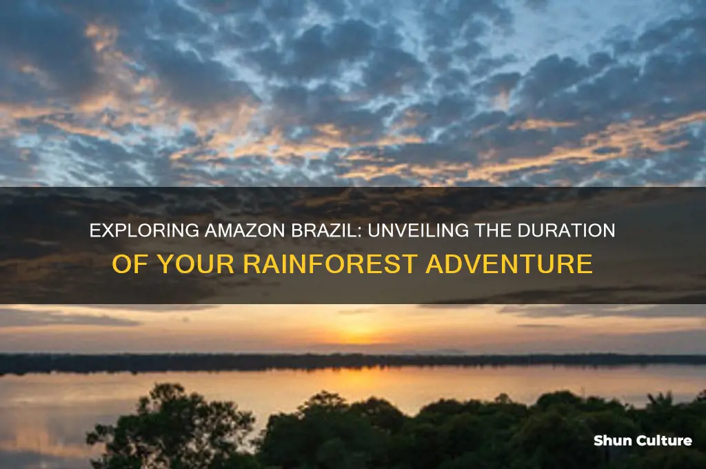 how many days in the amazon brazil