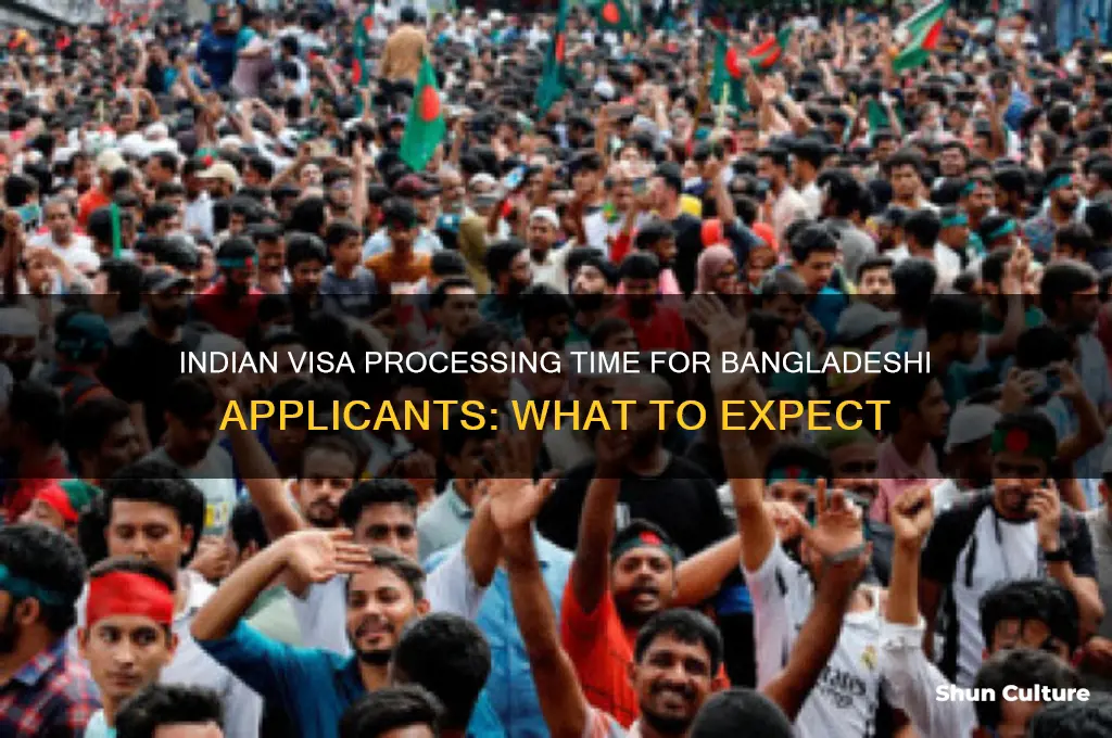 how many days need to get indian visa from bangladesh
