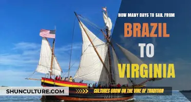Sailing from Brazil to Virginia: Estimating the Journey's Duration