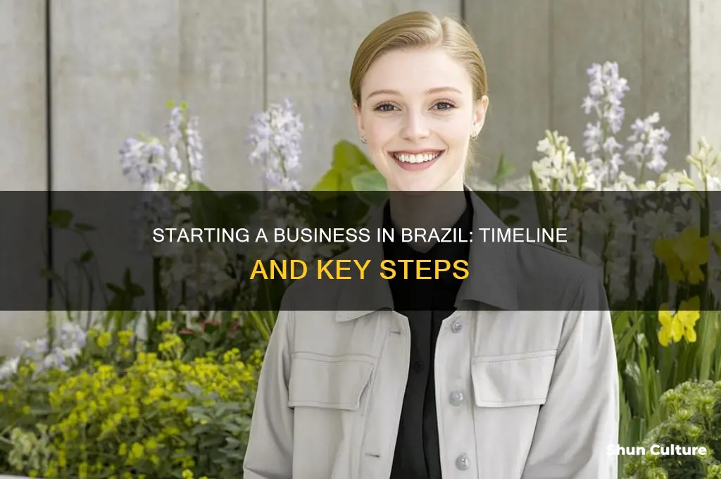 how many days to start a business in brazil