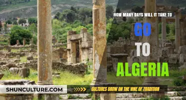 Travel Time to Algeria: Estimating Your Journey Duration