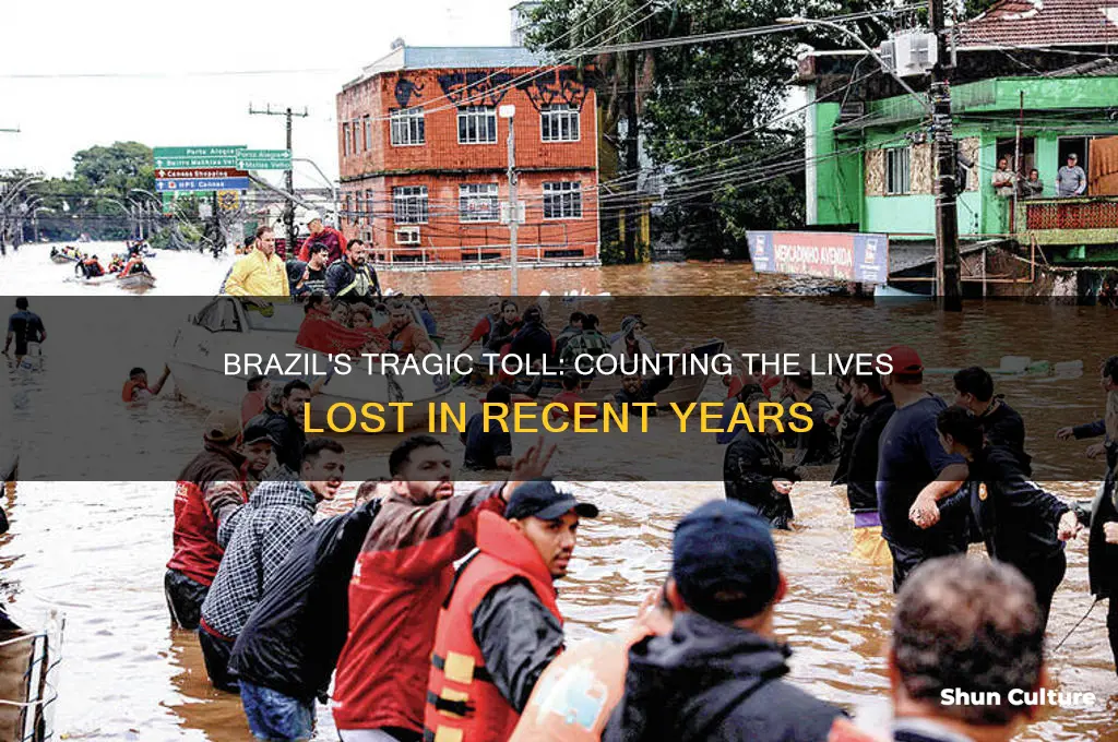 how many dead in brazil