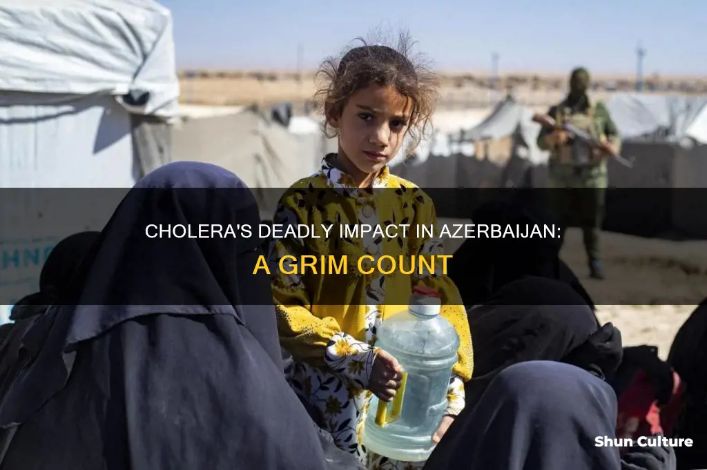 how many deaths in azerbaijan cholera