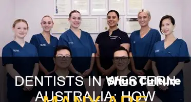 how many dentists in western australia