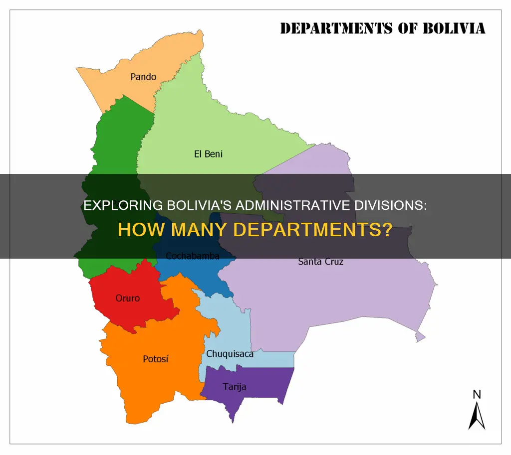 how many departments does bolivia have