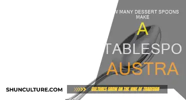 Dessert Spoons to Table Spoons: Australia's Conversion