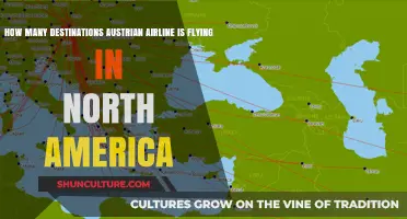 Exploring North America: Austrian Airlines' Network Unveiled