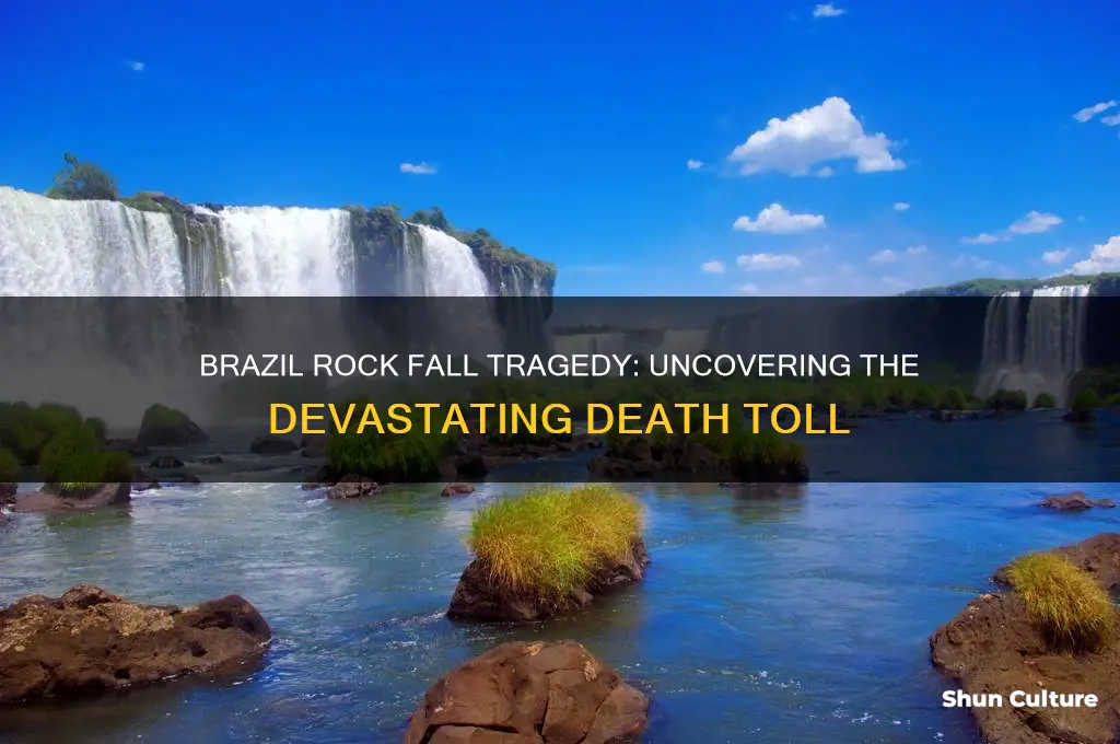 how many died in brazil rock fall