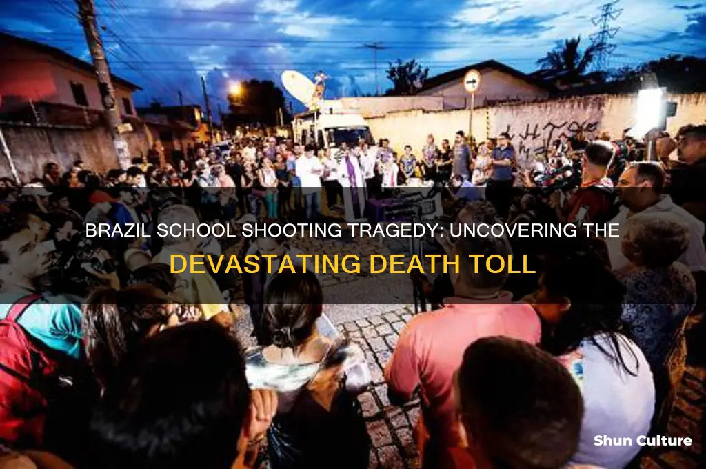 how many died in brazil school shooting