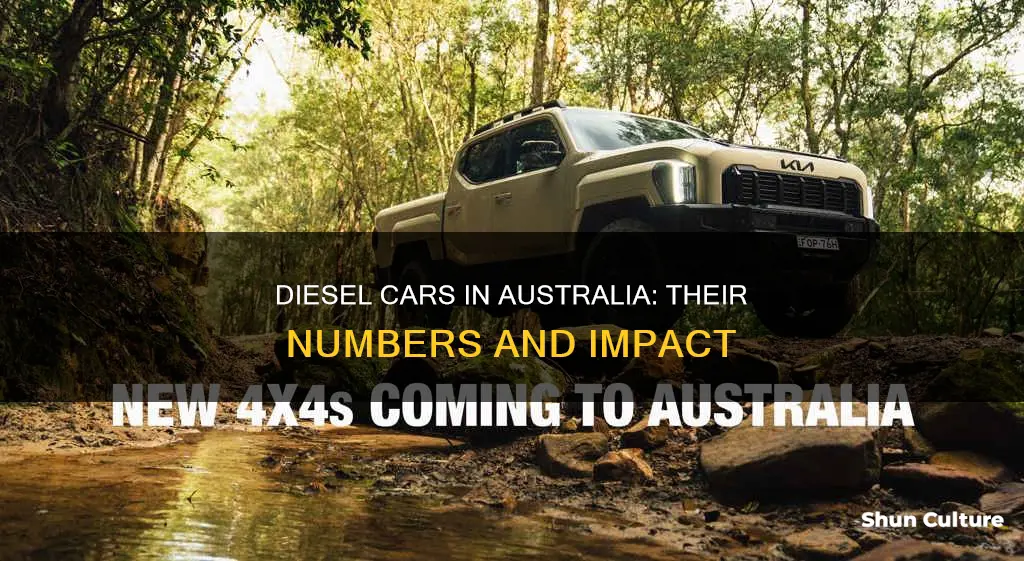 how many diesel cars in australia