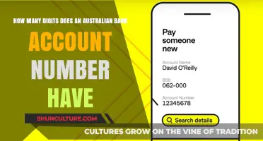 Australian Bank Account Numbers: How Many Digits?