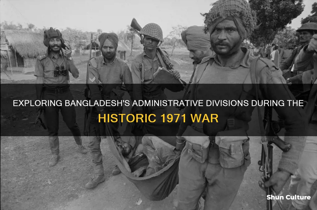 how many district in bangladesh 1971