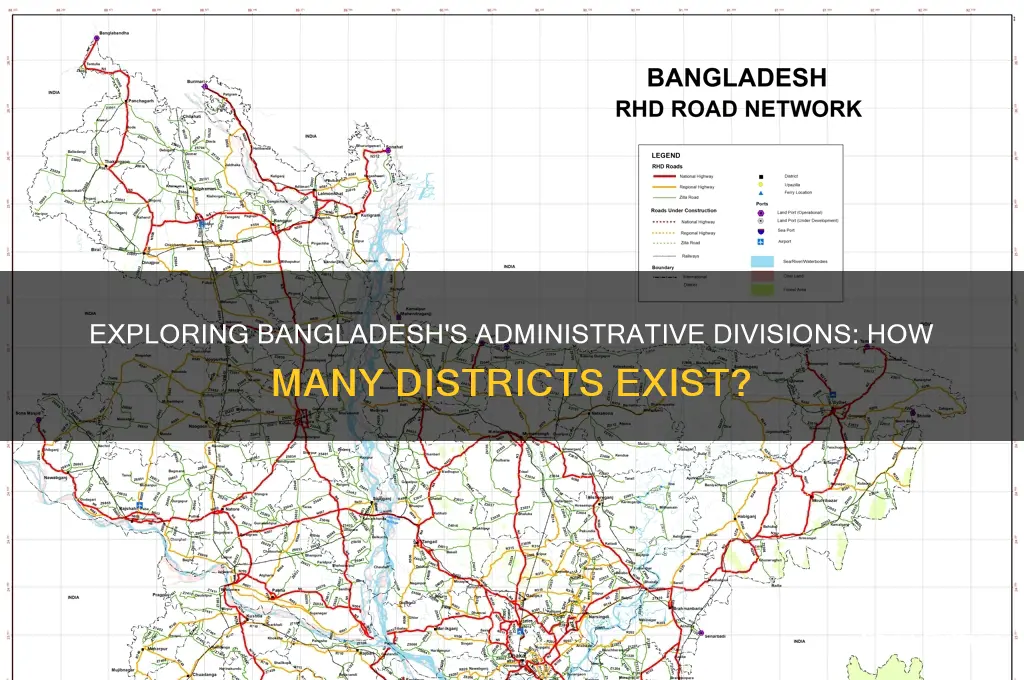 how many district in bangladesh