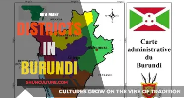 Exploring Burundi's Administrative Divisions: A District Breakdown