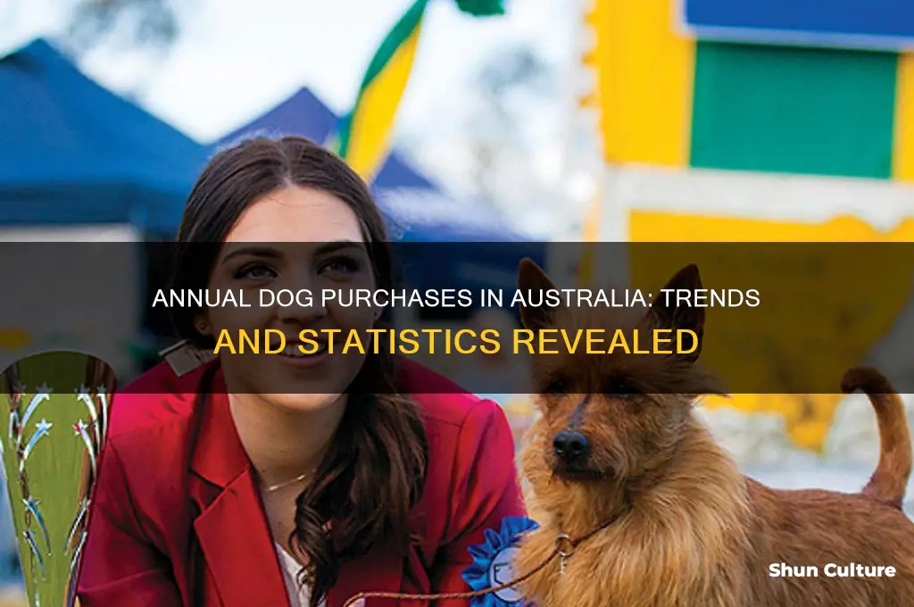 how many dogs are bought each year in australia
