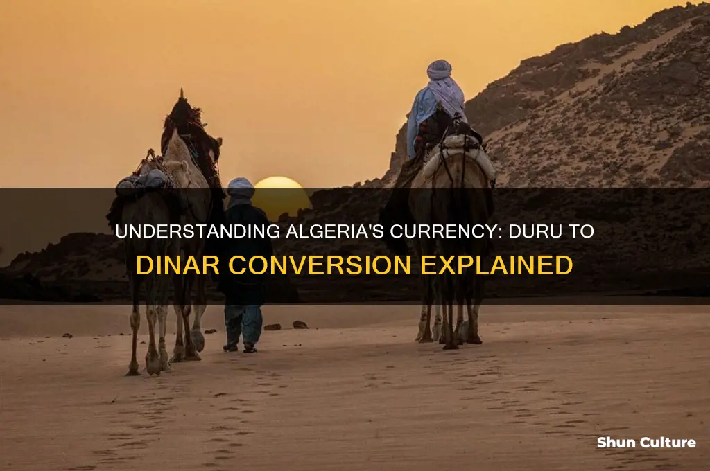 how many duru in a dinar algeria