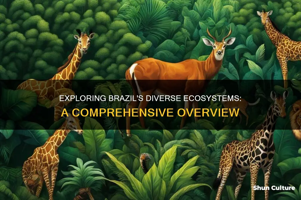 how many ecosytems does brazil have