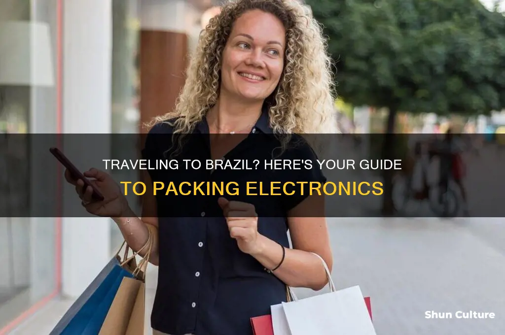 how many electronics can I take to brazil