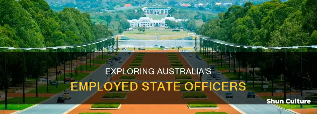 how many employed state officers are there in australia