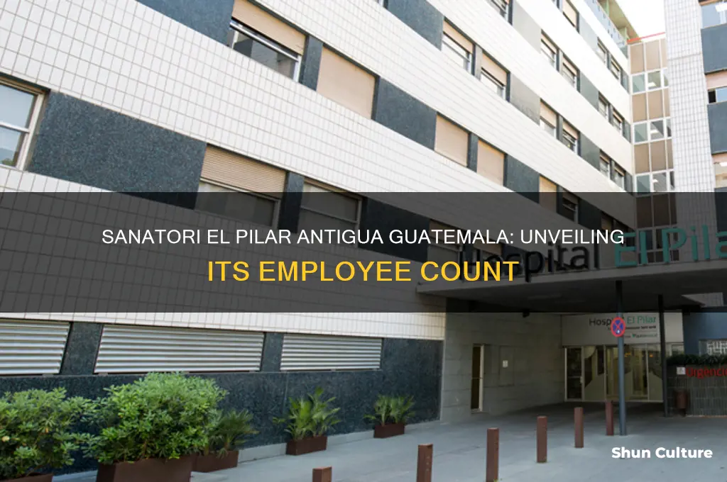 how many employees at sanatori el pilar in antigua guatemala