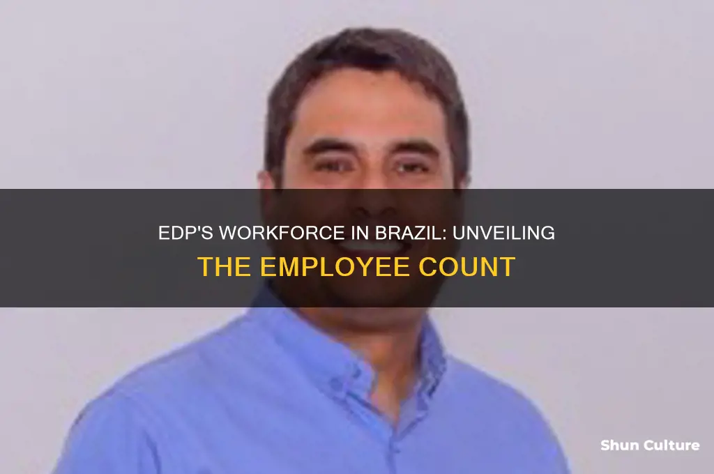 how many employes has edp no brazil