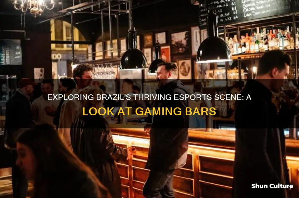 how many esports bars in brazil