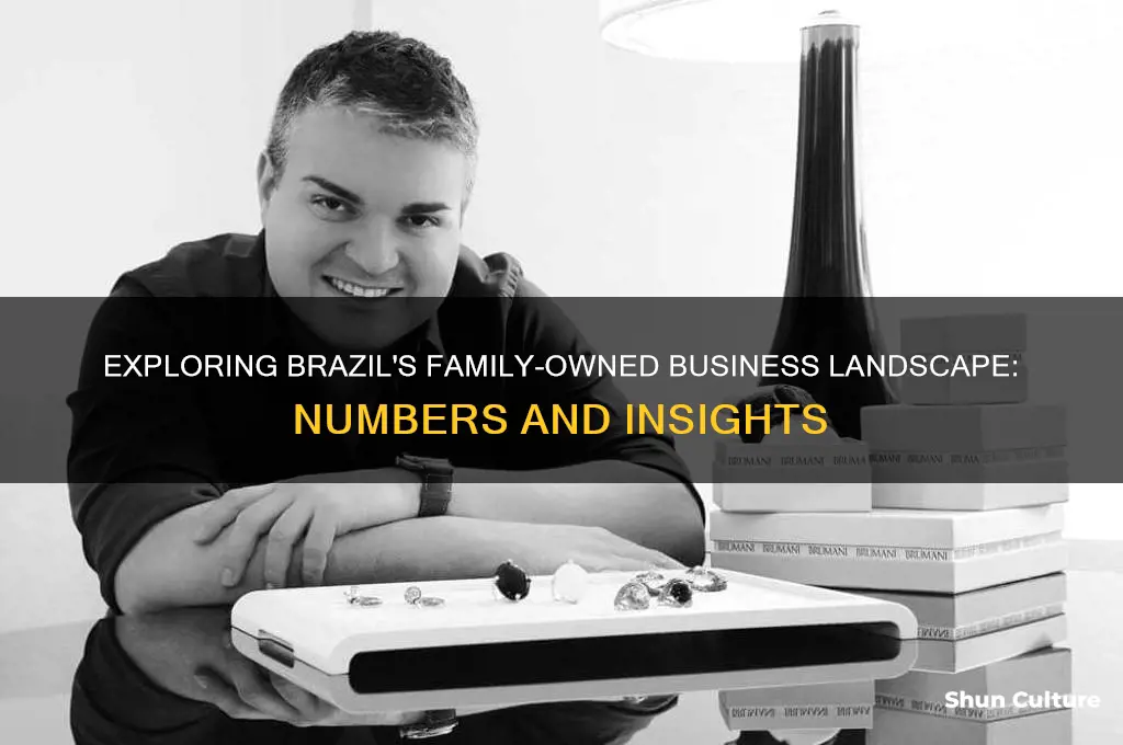 how many family owned businesses are there in brazil