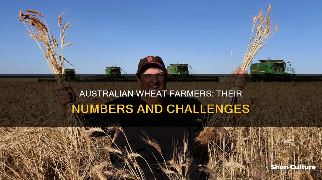 how many farmers grow wheat in australia