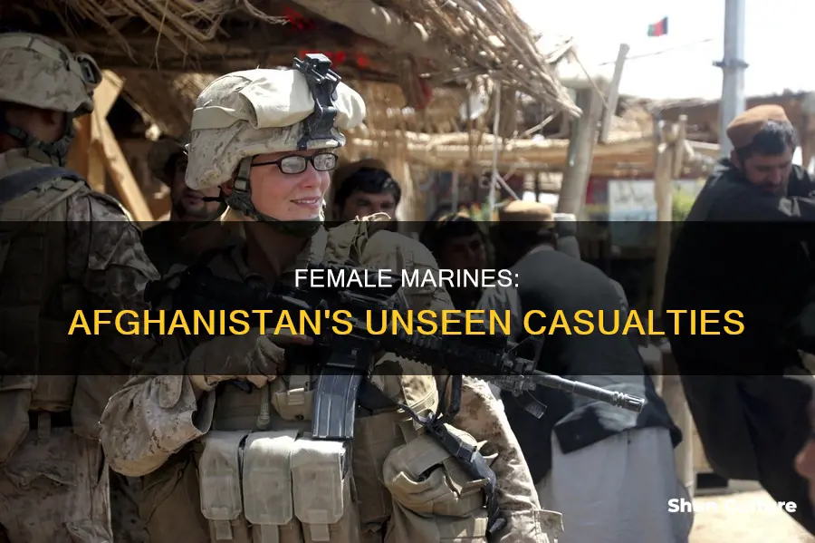 how many female marines have died in afghanistan