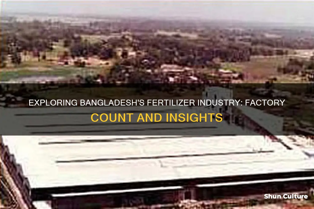 how many fertilizer factory in bangladesh