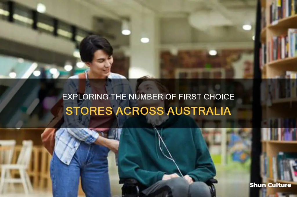 how many first choice stores in australia