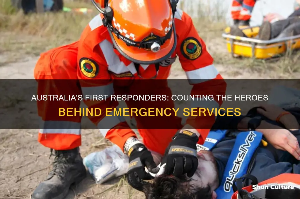 how many first responders in australia