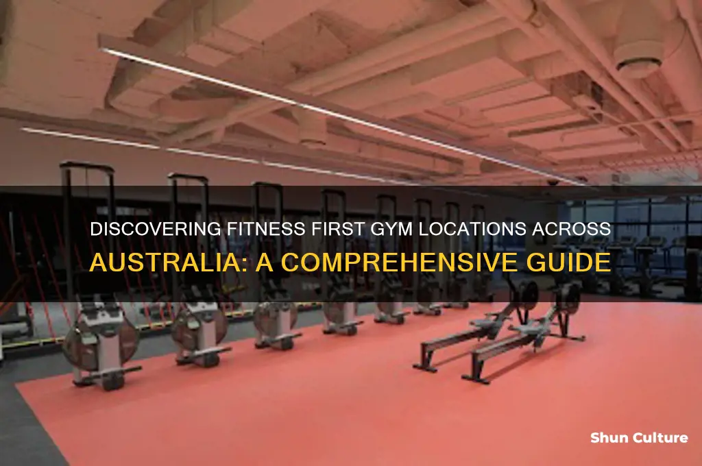 how many fitness first gyms in australia