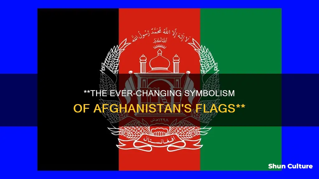 how many flags does afghanistan have