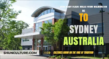 Wilmington, NC to Sydney, Australia: Calculating the Flight Mileage