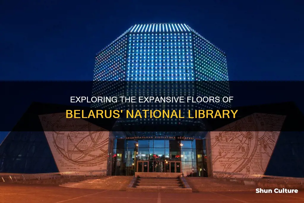 how many floors in in the national library of belarus