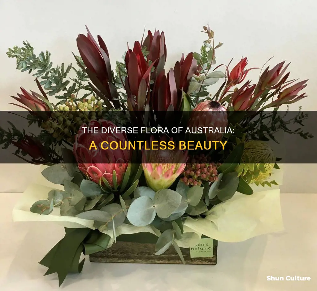 how many flowers are found in australia