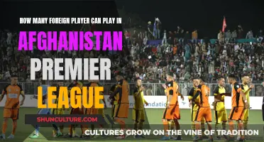 Foreign Player Presence in the Afghanistan Premier League: Exploring the Limits