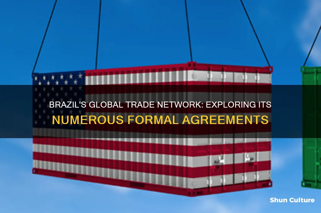 how many formal trade agreements does brazil have